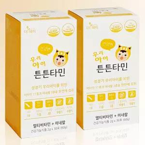 영유아 멀티비타민 우리아이 건강엔 튼튼타민 30포 x 2개