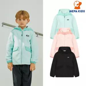NEPA KIDS 네파키즈 공용 우븐포켓 폴라플리스 자켓 KJF6152