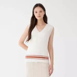 [하프클럽/숲]브이넥 니트 베스트(SZ4VK30)