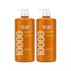 LG생활건강 엘라스틴 프로틴클리닉 샴푸 1000ml×2개 손상된 머릿결