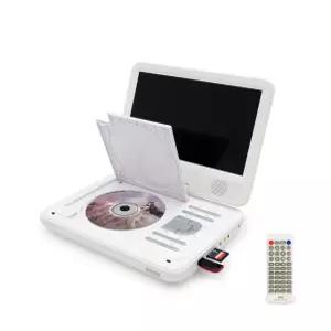 SAFA DV100 휴대용 차량용 DVD USB CD리핑 선명한 LED백라이트 영화 음악 학습용 regionfree 리모컨 간편조작
