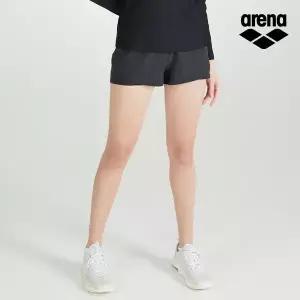 [아레나]스포츠 여성 투인원 2부 숏 레깅스 팬츠 S3SL1LG42CGY