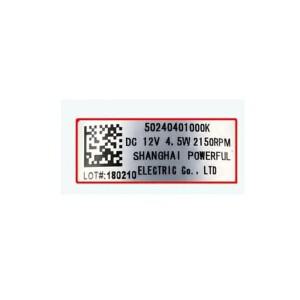 1PC 교체 팬 모터 50240401000k DC 12V 4.5W 쿨러 Midea 냉장고 용
