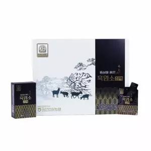 [금산인삼농협 삼지원] 홍삼을품은 흑염소진액 50ml x 40포