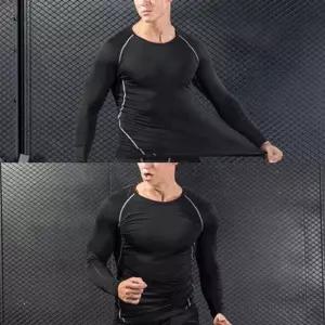 쫄쫄이 쫄티 헬스복 트레이닝복 긴팔이너웨어 YW826F11