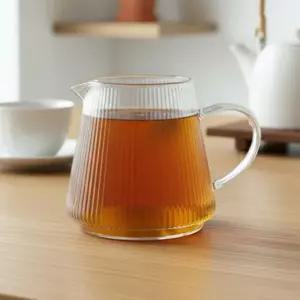 주전자 저그 TP310 티포트 유리 줄무늬 550ml 드립서버 PWFJLCGC