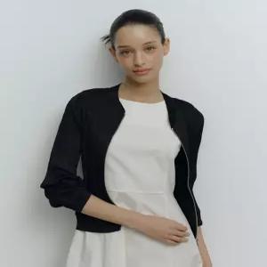셀렙샵에디션 26SS 요이츠콜라보 플리츠 블루종 집업 점퍼 항공 봄점퍼 20797