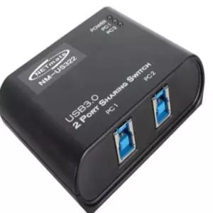 USB3.0 프린터공유기 수동선택기 컴퓨터 노트북 2포트 2WA4D00DR9