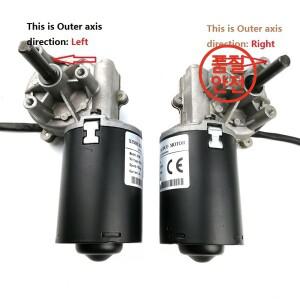 DC24v 고토크 웜기어 감속 모터 10rpm 와이퍼 바베큐 그릴 좌우 회전