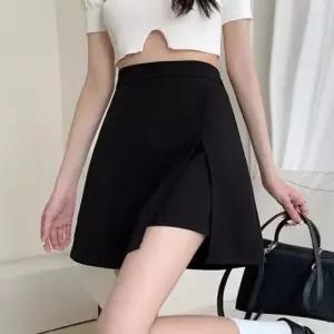 여름 예쁜 옆라인 절개 랩스커트 치마 바지 미니 밴딩