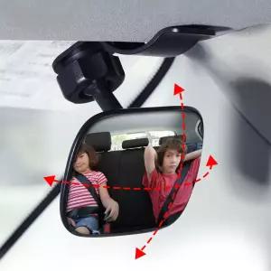 카시트 후방거울 차량용 뒷좌석 보조 룸미러 카시트소품 자동차보조거울