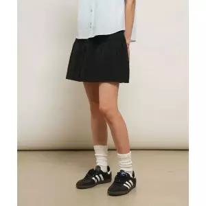 제너럴아이디어 GENERALIDEA 레이스 셔링 미니 스커트 [BLACK] GF2LSK516 GF2LSK516BK 129084