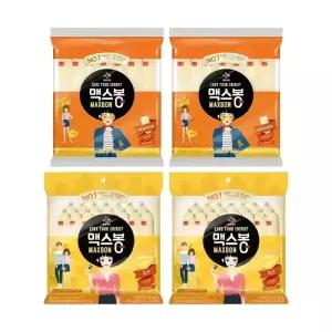 CJ 맥스봉 오리지널 525g(35g, 15입), 2개 + 맥스봉 치즈 525g(35g, 15입), 2개