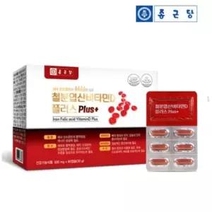 응급용품 VT-LA 종근당 철분엽산비타민D 플러스 500mgx60