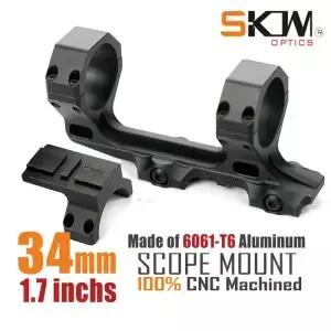 SKWoptics스코프 마운트 1.7인치 레드 도트 21mm 피카티니 레일 AR15