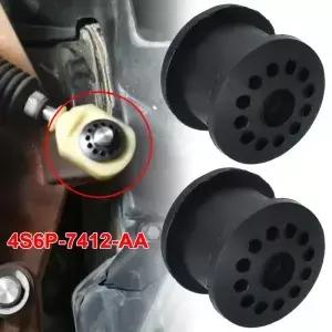2PCS 수동 변속기 기어 박스 케이스 시프트로드 레버 링키지 케이블 부싱 수리 Ford Focus Fiesta Mercury