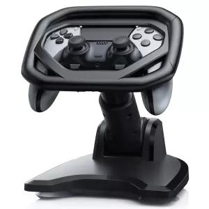 PS5 듀얼센스 및 엣지 컨트롤러용 스티어링 휠 GT7 F1 23용 강화 흡입 컵이 있는 레이싱 테이블 부착