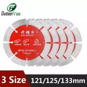 다이아몬드 절단 톱날 슬롯팅 머신 콘크리트 대리석 세라믹 3 가지 선택 121mm 13m 1PC