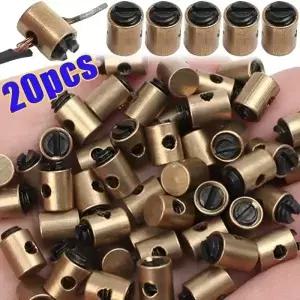 20/10pcs 오프로드 오토바이 스로틀 케이블 스톱 볼트 핀 50CC250CC CRF XR BBR KLX 미니 자전거 액세서리