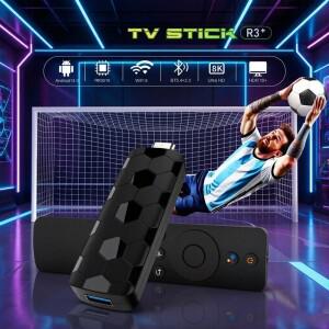 2026 새로운 R3+ TV 스틱 듀얼 UI 인터페이스 와이파이 2.4G/5.8G 4K 울트라 HD 8GB RK3518 쿼드 코어 홈