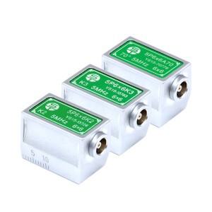 초음파 결함 탐지기용 YUSHI NDT UT 프로브 6*6mm 앵글 빔 변환기 5MHz