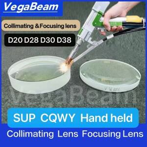 2PCS D20x4.5 F150 F400 녹 제거 렌즈 &D16 T5.0 SUP20S WSX QiLin GUN 용 포커싱