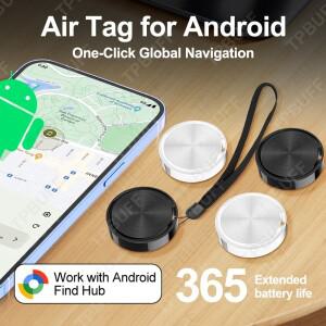 Google 내 앱 찾기 휴대용 GPS 추적기 안드로이드 에어태그 키체인 미니 소형 위치 스마트 태그 홈 오토메