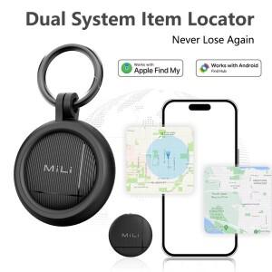 LiTag 듀오 트래커 태그 MiLi 스마트 아이템 찾기 장치 IOS Find My 또는 Google Hub 앱과 호환 가능 키 위