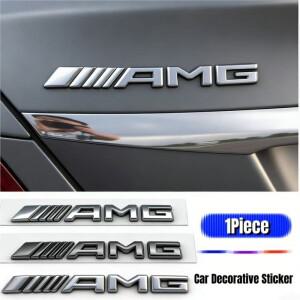 메르세데스 A B C E G W203 W176 W212 AMG 자동차 스티커 트렁크 라벨 데칼 스포츠 장식 액세서리