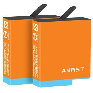 GoPro Hero8 블랙 카메라 용 2pcs 1680mAh 배터리 풀 디코드 교체