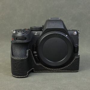 Nikon Z5 Mark II Z5II Z52용 가죽 하프 케이스 카메라 가방 그립 보호