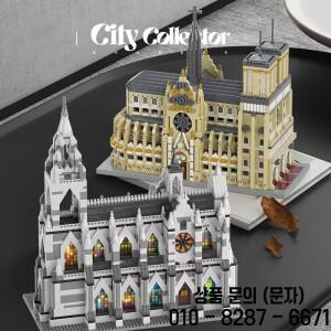 노트르담 드 파리 쾰른 대성당 빌딩  세트 건축 모델 2908pcs 벽돌 14세 이상 성인 장난감 매니아 선물