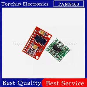 1-10pcs PAM8403 오디오 모듈 클래스 D 스테레오 증폭기 5V 전원 용 2x3W 슈퍼 미니 디지털 전력 보드