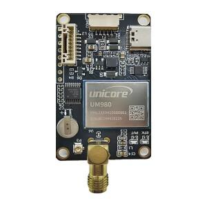 고정밀 다주파 유니코어 GNSS 모듈 RTK UM980 vs 안테나 포함 F9P GPS 기지국용 수신기 보드 OEM