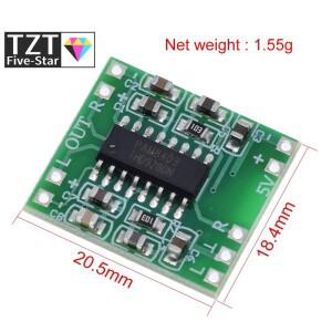 TZT 1/5/10PCS PAM8403 오디오 2x3W 클래스 D 스테레오 증폭기 모듈 5V 전원 용 미니 디지털 전력 보드