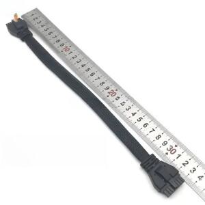 30CM 22AWG 멀티 코어 밸런스 와이어 이중층 수-수 전원 연결 코드