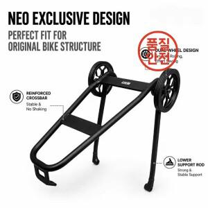 16인치 JAVA NEO 3 접이식 자전거 특수 리어랙과 1쌍의 80mm 직경 이지휠 알루미늄 합금