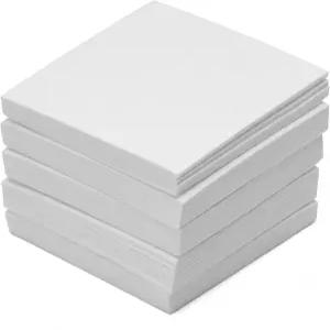 MUCOFEI 100팩 가마 선반용 종이 4.7x4.7인치 유리 퓨징용 전자레인지 DIY 아트 및 주얼리 제작을 위한