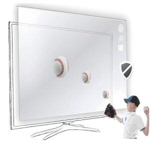 LCD, LED, OLED 및 QLED 4K HDTV용 Vizomax 49-50인치 TV 스크린 보호필름