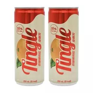 [셀러허브]일화 팅글 리얼에이드 오렌지 250ml 30캔 (S48329647)