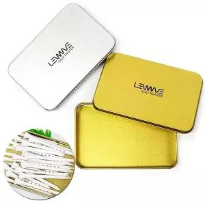 [하프클럽/셀럽하우스]골프티 수납용 메탈 골프티케이스 골프용품