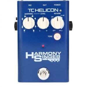 TC Helicon Harmo Singer 2 및 페달 리버브 보컬 하모니