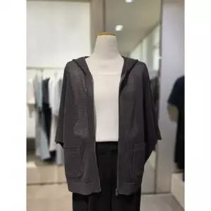 일부수량 더아이잗 네트 포켓 후즈 집업 가디건 IS6M0CD701 2798809