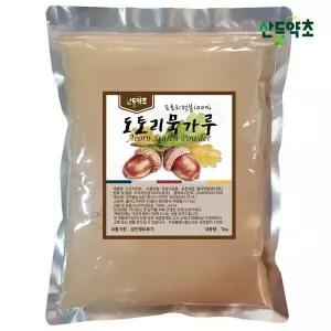 100 도토리묵가루 1kgx1팩 도토리전분 묵재료
