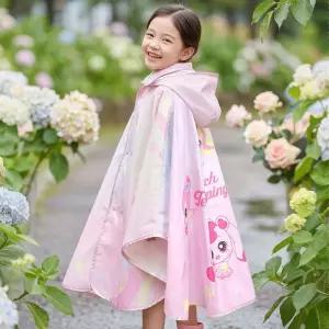 성창 아동레인코트 캐치티니핑 레인보우 판초 우의 어린이 레인코트 비옷