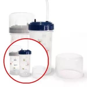 헤이지 C0811 실리콘 빨대물병 400ML 애니멀 유치원물병 아기물병 휴대용물통