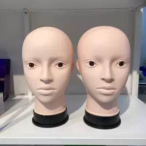 짱구머리 마네킹 헤드 두피문신 연습용 민두 가발 실습 속눈썹 연습 화장 미용 연장 진열 SMP 반영구