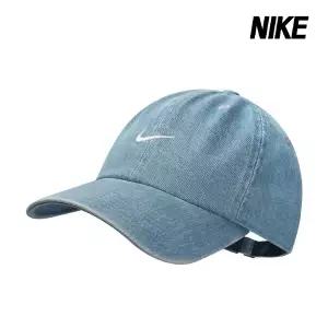 나이키 모자 클럽 언스트럭처 데님 캡 컬리지 에게안 스톰 썬더 블루 HF0383-429