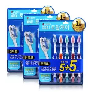 페리오 토탈 케어 탄력모 칫솔 10입 3세트 911685
