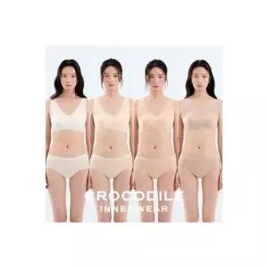 쿨라이트 실키핏 일체형 V넥 브라팬티 8종세트 CDW6N42434445_T
